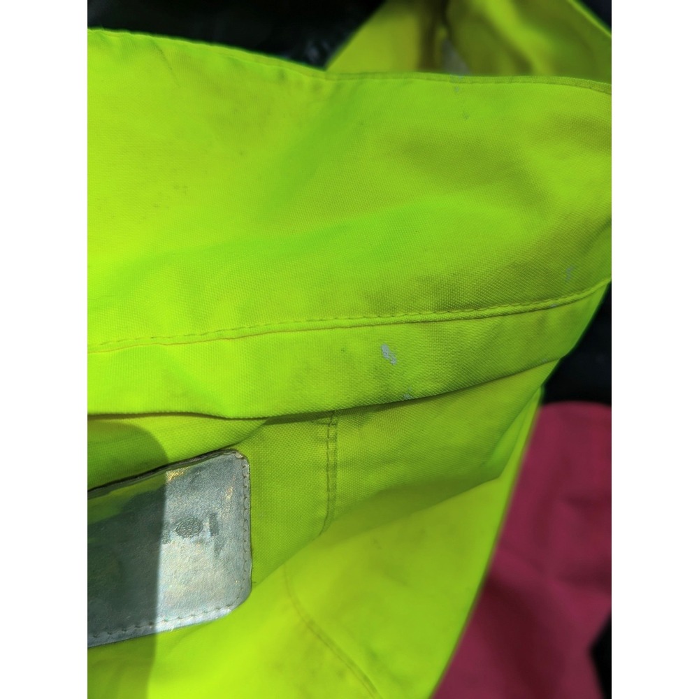 Helly Hansen Sailing Jacket Womens Black Pink Neon SOLAS Hi-Vis Rain Boat 30293 - Picture 8 of 16